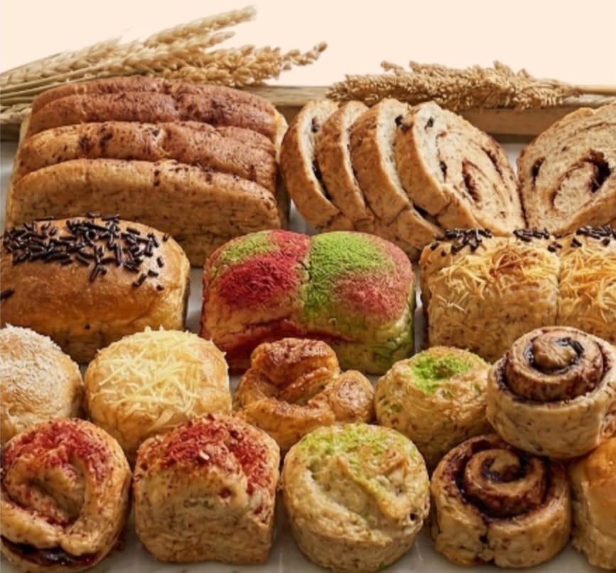 Aneka roti gandum Nutribaked